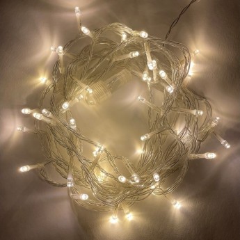 Гирлянда ЭРА ENON-5B LED Нить 5 м теплый свет 24V IP44 Гирлянда ЭРА ENON-5B LED Нить 5 м теплый свет 24V IP44