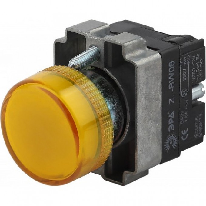 Индикатор ЭРА LAY5-BU65 D22мм желт. BLS50-BU-K05E Б0045622 B0045622 Индикатор ЭРА LAY5-BU65 D22мм желт. BLS50-BU-K05E Б0045622 B0045622