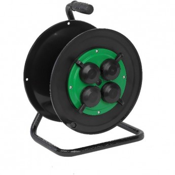 Катушка пластиковая ЭРА RP-4e-IP44 для подключения провода 4 розетки c заземлением с защитными крышками Катушка пластиковая ЭРА RP-4e-IP44 для подключения провода 4 розетки c заземлением с защитными крышками