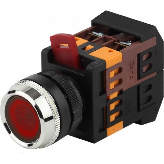 Кнопка ЭРА ABLFS-22 красн. D22мм неон/240В 1з+1р BBT30-ABLFS-K04E Б0045654 B0045654 Кнопка ЭРА ABLFS-22 красн. D22мм неон/240В 1з+1р BBT30-ABLFS-K04E Б0045654 B0045654