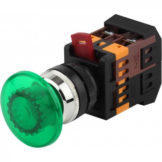 Кнопка ЭРА AELA-22 ГРИБОК D22мм 1з+1р неон/240В BBG20-AELA-K06E зел. Б0045631 B0045631 Кнопка ЭРА AELA-22 ГРИБОК D22мм 1з+1р неон/240В BBG20-AELA-K06E зел. Б0045631 B0045631