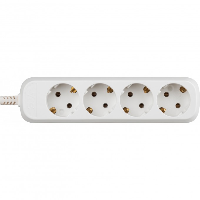 Колодка ЭРА KX-4e 4 розетки с заземлением B0028340 Колодка ЭРА KX-4e 4 розетки с заземлением B0028340