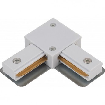 Коннектор ЭРА TR-1PA-LС-WH L-образный для однофазного шинопровода белый