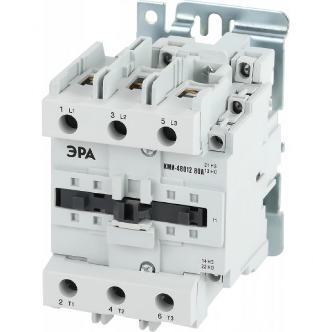 Контактор ЭРА PRO KKM41-080-230-11-E КМИ-48012 80А 230В/АС3 1НО 1НЗ B0050450 Контактор ЭРА PRO KKM41-080-230-11-E КМИ-48012 80А 230В/АС3 1НО 1НЗ B0050450