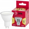 Лампа светодиодная ЭРА RED LINE LED MR16-11W-827-GU10 R GU10 11Вт софит тепл. бел. свет Б0056065 B0056065 Лампа светодиодная ЭРА RED LINE LED MR16-11W-827-GU10 R GU10 11Вт софит тепл. бел. свет Б0056065 B0056065