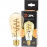 Лампочка светодиодная ЭРА F-LED ST64-7W-824-E27 spiral gold E27 / Е27 7Вт филамент золотистый теплый белый свет B0047665 Лампочка светодиодная ЭРА F-LED ST64-7W-824-E27 spiral gold E27 / Е27 7Вт филамент золотистый теплый белый свет B0047665