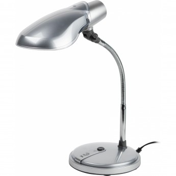 Настольный светильник ЭРА NE-301-E27-15W-S серебро Настольный светильник ЭРА NE-301-E27-15W-S серебро