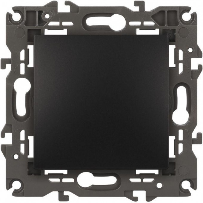 Переключатель перекрестный 1-клавиша ЭРА ELEGANCE 14-1108-05 10А IP20 250В 10AX антрацит B0034261 Переключатель перекрестный 1-клавиша ЭРА ELEGANCE 14-1108-05 10А IP20 250В 10AX антрацит B0034261