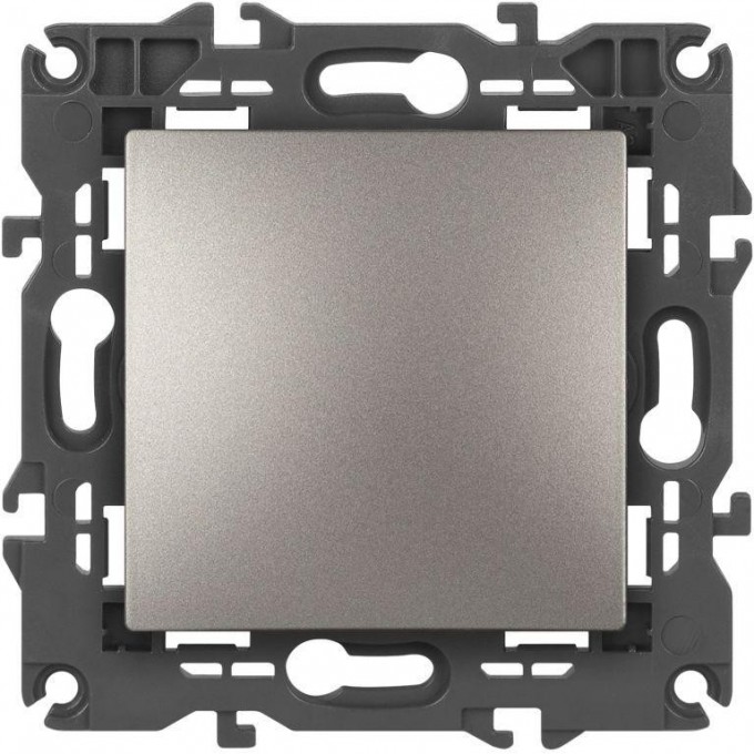 Переключатель перекрестный ЭРА ELEGANCE Б0065809 14-1108-16 10АХ-250В IP20 титан B0065809 Переключатель перекрестный ЭРА ELEGANCE Б0065809 14-1108-16 10АХ-250В IP20 титан B0065809