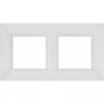 Рамка для розеток и выключателей ЭРА ELEGANCE Б0065814 14-5002-01М на 2 поста матовый белый B0065814 Рамка для розеток и выключателей ЭРА ELEGANCE Б0065814 14-5002-01М на 2 поста матовый белый B0065814