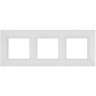 Рамка для розеток и выключателей ЭРА ELEGANCE Б0065816 14-5003-01М на 3 поста матовый белый B0065816 Рамка для розеток и выключателей ЭРА ELEGANCE Б0065816 14-5003-01М на 3 поста матовый белый B0065816