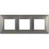 Рамка для розеток и выключателей ЭРА ELEGANCE Б0065817 14-5003-16 на 3 поста титан B0065817 Рамка для розеток и выключателей ЭРА ELEGANCE Б0065817 14-5003-16 на 3 поста титан B0065817