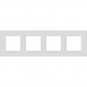 Рамка для розеток и выключателей ЭРА ELEGANCE Б0065828 14-5014-01М Classic на 4 поста матовый белый B0065828 Рамка для розеток и выключателей ЭРА ELEGANCE Б0065828 14-5014-01М Classic на 4 поста матовый белый B0065828