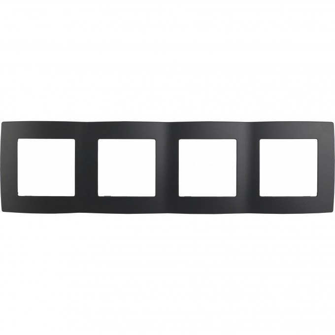 Рамка ЭРА 12-5004-05 на 4 поста Эра12 антрацит B0014775 Рамка ЭРА 12-5004-05 на 4 поста Эра12 антрацит B0014775