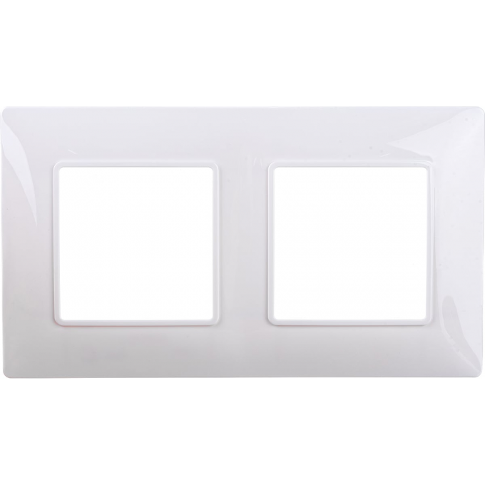 Рамка на 2 поста ЭРА ELEGANCE 14-5002-01 белый B0034387 Рамка на 2 поста ЭРА ELEGANCE 14-5002-01 белый B0034387
