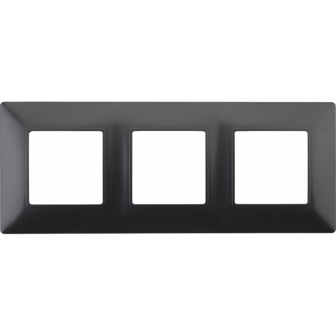 Рамка на 3 поста ЭРА ELEGANCE 14-5003-05 антрацит B0034397 Рамка на 3 поста ЭРА ELEGANCE 14-5003-05 антрацит B0034397