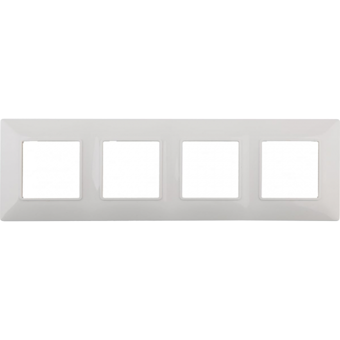 Рамка на 4 поста ЭРА ELEGANCE 14-5004-01 белый B0034399 Рамка на 4 поста ЭРА ELEGANCE 14-5004-01 белый B0034399
