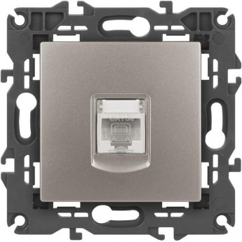 Розетка ЭРА ELEGANCE Б0065764 14-3107-16 RJ45 титан Розетка ЭРА ELEGANCE Б0065764 14-3107-16 RJ45 титан