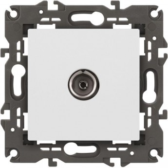 Розетка ЭРА ELEGANCE Б0065813 14-3101-01М TV одиночная матовый белый Розетка ЭРА ELEGANCE Б0065813 14-3101-01М TV одиночная матовый белый