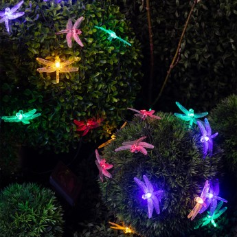 Садовая гирлянда ЭРА ERASF22-16 СТРЕКОЗА на солнечной батарее Садовая гирлянда ЭРА ERASF22-16 СТРЕКОЗА на солнечной батарее