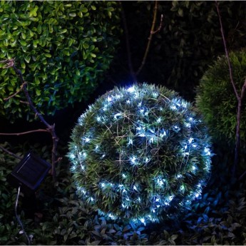 Садовая гирлянда ЭРА ERASF22-17 НИТЬ на солнечной батарее, холодный свет Садовая гирлянда ЭРА ERASF22-17 НИТЬ на солнечной батарее, холодный свет