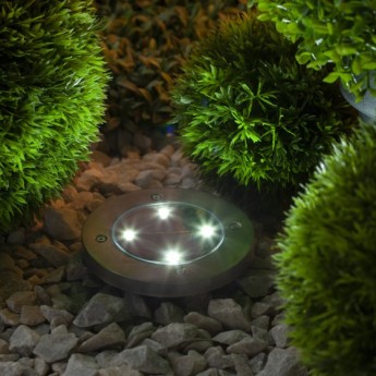 Садовый светильник ЭРА ERAST040-08 на солнечной батарее сталь пластик 13 см Садовый светильник ЭРА ERAST040-08 на солнечной батарее сталь пластик 13 см