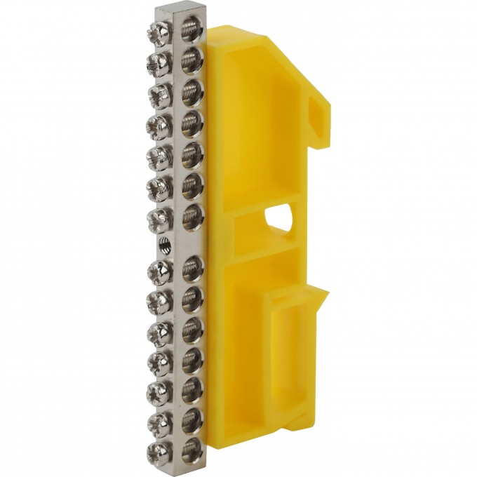 Шина ЭРА PE "земля" на на DIN-изол. ШНИ-6х9-14 никелированная Д B0044143 Шина ЭРА PE "земля" на на DIN-изол. ШНИ-6х9-14 никелированная Д B0044143