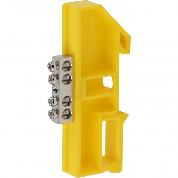 Шина ЭРА PE "земля" на на DIN-изол. ШНИ-6х9-4 никелированная Д B0044138 Шина ЭРА PE "земля" на на DIN-изол. ШНИ-6х9-4 никелированная Д B0044138