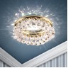 Светильник ЭРА DK16 GD/WH декор круглый с мелкими хрусталиками золото/прозрачный C0043749 Светильник ЭРА DK16 GD/WH декор круглый с мелкими хрусталиками золото/прозрачный C0043749