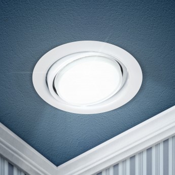 Светильник ЭРА KL35 А WH /1 под лампу Gx53 поворотный 220V 13W белый Светильник ЭРА KL35 А WH /1 под лампу Gx53 поворотный 220V 13W белый