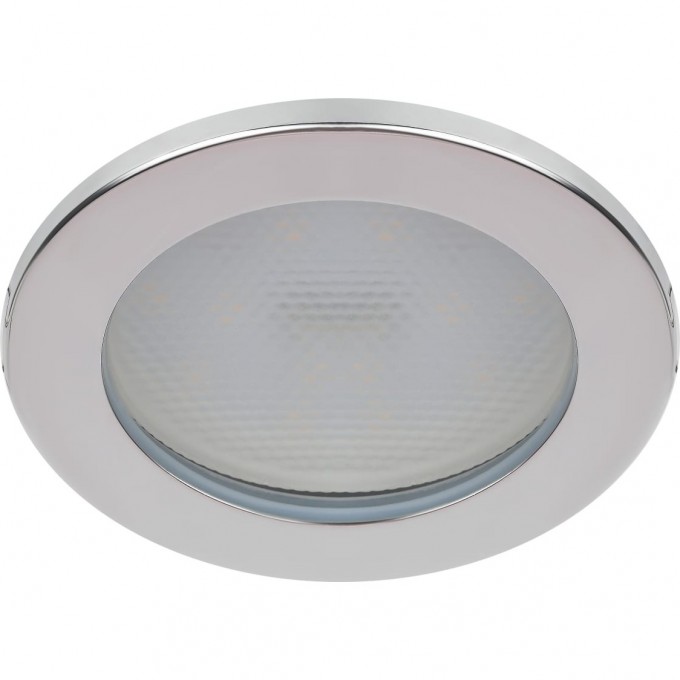 Светильник ЭРА KL95 CH GX53 встраиваемый влагозащищенный IP44 хром B0055811 Светильник ЭРА KL95 CH GX53 встраиваемый влагозащищенный IP44 хром B0055811