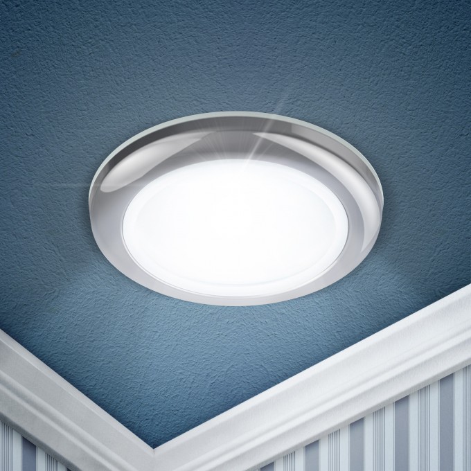 Светильник ЭРА WR1 CH влагозащищенный MR1612V/220V 50W хром C0043845 Светильник ЭРА WR1 CH влагозащищенный MR1612V/220V 50W хром C0043845