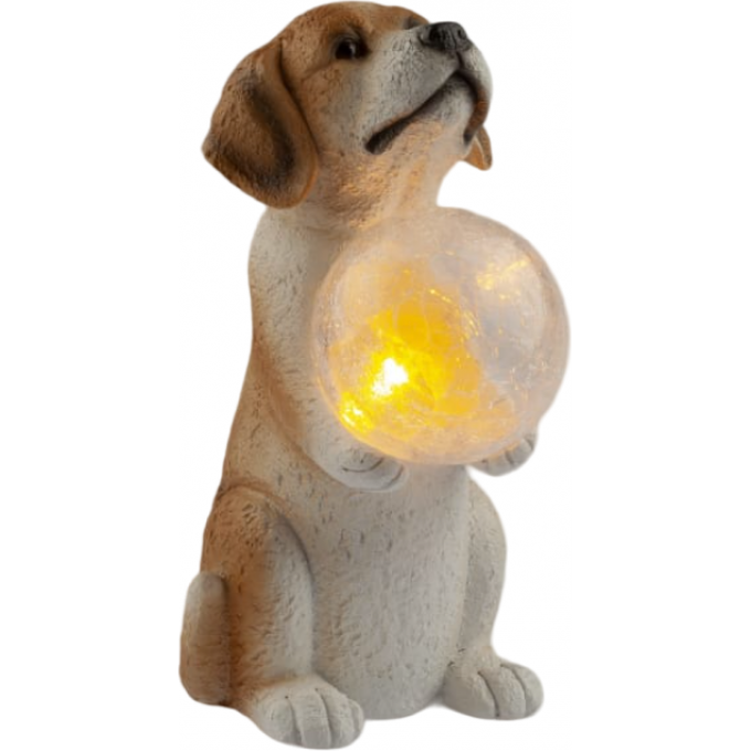 Светильник садовый ЭРА ERASF22-11 на солнечных батареях золотистый ретривер щенок B0053356 Светильник садовый ЭРА ERASF22-11 на солнечных батареях золотистый ретривер щенок B0053356