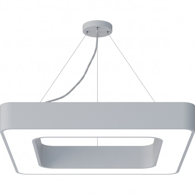 Светильник светодиодный ЭРА GEOMETRIA QUADRO SPO-161-W-40K-060 60Вт 4000К 5500Лм IP40 600*600*80 белый подвесной B0050582 Светильник светодиодный ЭРА GEOMETRIA QUADRO SPO-161-W-40K-060 60Вт 4000К 5500Лм IP40 600*600*80 белый подвесной B0050582