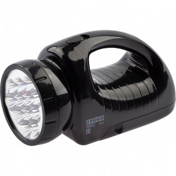 Светодиодный фонарь ЭРА ТРОФИ TSP12 прожекторный аккумуляторный со встроенным светильником Светодиодный фонарь ЭРА ТРОФИ TSP12 прожекторный аккумуляторный со встроенным светильником