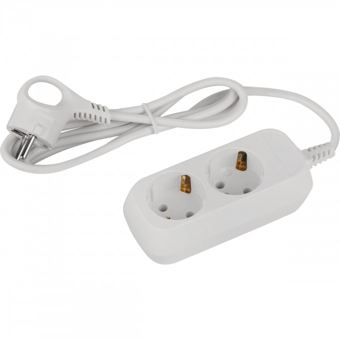 Удлинитель электрический ЭРА UDL-10-215 Greenline 2 розетки без заземления 1.5м ПВС 2х0.75кв.мм B0065055 Удлинитель электрический ЭРА UDL-10-215 Greenline 2 розетки без заземления 1.5м ПВС 2х0.75кв.мм B0065055