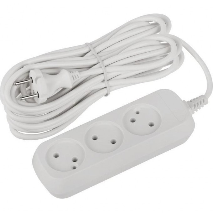 Удлинитель электрический ЭРА UDL-10-3100 Greenline 3 розетки без заземления 10м ПВС 2х1кв.мм B0065024 Удлинитель электрический ЭРА UDL-10-3100 Greenline 3 розетки без заземления 10м ПВС 2х1кв.мм B0065024