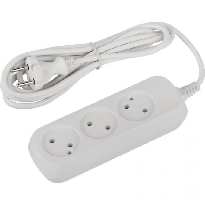 Удлинитель электрический ЭРА UDL-10-330 Greenline 3 розетки без заземления 3м ПВС 2х0.75кв.мм B0065072 Удлинитель электрический ЭРА UDL-10-330 Greenline 3 розетки без заземления 3м ПВС 2х0.75кв.мм B0065072