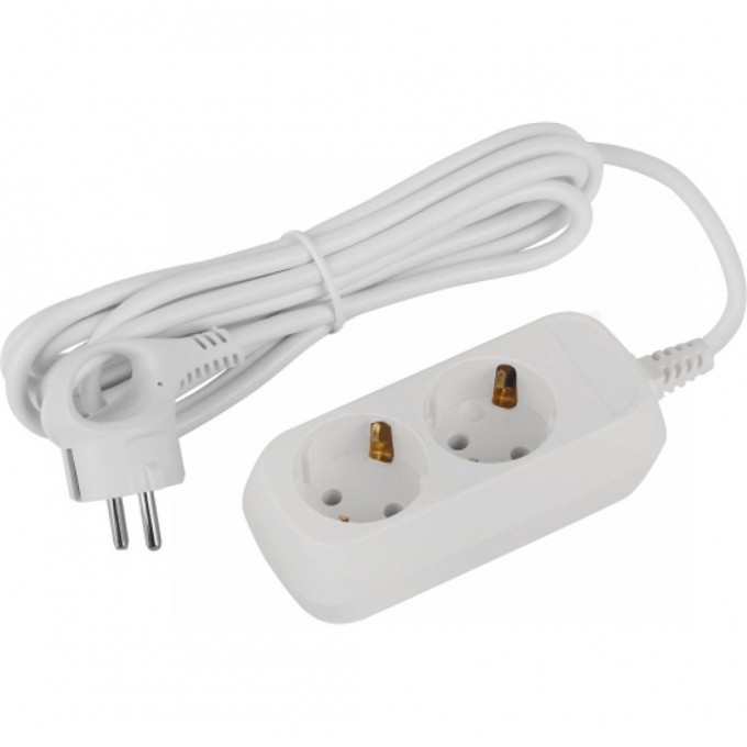 Удлинитель электрический ЭРА UDL-16-230-E Greenline 2 розетки с заземлением 3м ПВС 3х1кв.мм B0065065 Удлинитель электрический ЭРА UDL-16-230-E Greenline 2 розетки с заземлением 3м ПВС 3х1кв.мм B0065065