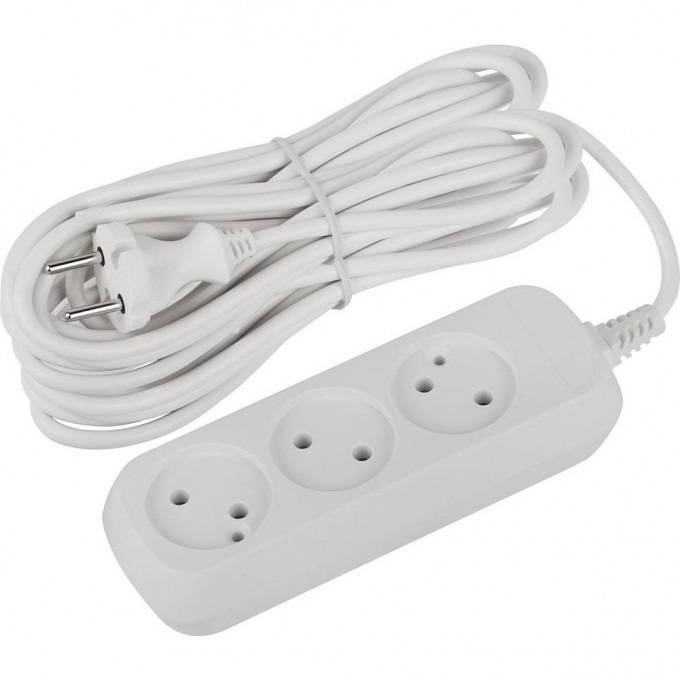 Удлинитель электрический ЭРА UDL-16-330-E Greenline 3 розетки с заземлением 3м ПВС 3х1кв.мм B0064970 Удлинитель электрический ЭРА UDL-16-330-E Greenline 3 розетки с заземлением 3м ПВС 3х1кв.мм B0064970