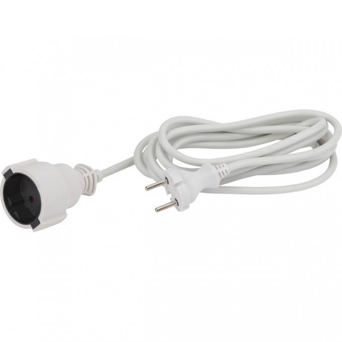 Удлинитель-шнур ЭРА Б0039819 1х3м без заземления 6А IP20 UX(6)-1-3m ПВС 2х0.75 B0039819 Удлинитель-шнур ЭРА Б0039819 1х3м без заземления 6А IP20 UX(6)-1-3m ПВС 2х0.75 B0039819