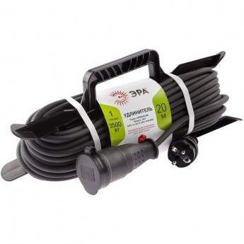 Удлинитель-шнур на рамке ЭРА Б0050871 1х20м с заземлением 16А IP44 UFx-1e-3х2.5-20m-IP44 3х2.5