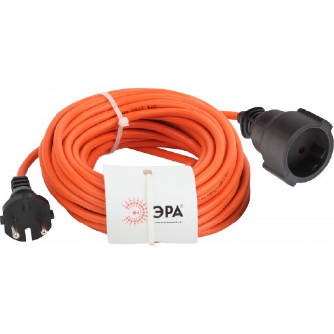 Удлинитель силовой ЭРА UPx-1-2x0.75-10M в бухте без заземления 1 розетка 10м ПВС 2х0.75мм2 B0043036 Удлинитель силовой ЭРА UPx-1-2x0.75-10M в бухте без заземления 1 розетка 10м ПВС 2х0.75мм2 B0043036
