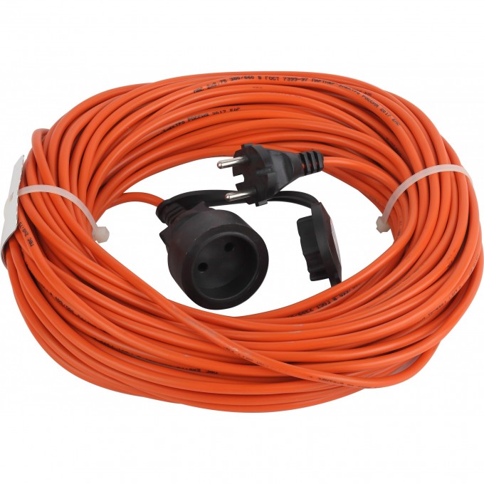 Удлинитель силовой ЭРА UPx-1-2x0.75-30m в бухте без заземления 1 розетка 30м ПВС 2х0.75мм2 B0043038 Удлинитель силовой ЭРА UPx-1-2x0.75-30m в бухте без заземления 1 розетка 30м ПВС 2х0.75мм2 B0043038