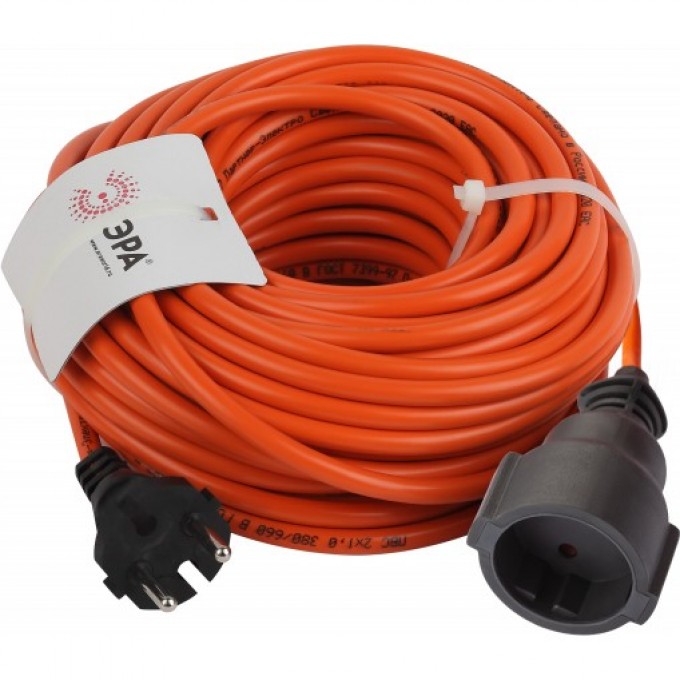 Удлинитель силовой ЭРА UPx-1-2x1-20M в бухте без заземления 20м 1 розетка ПВС 2х1мм2 B0046806 Удлинитель силовой ЭРА UPx-1-2x1-20M в бухте без заземления 20м 1 розетка ПВС 2х1мм2 B0046806