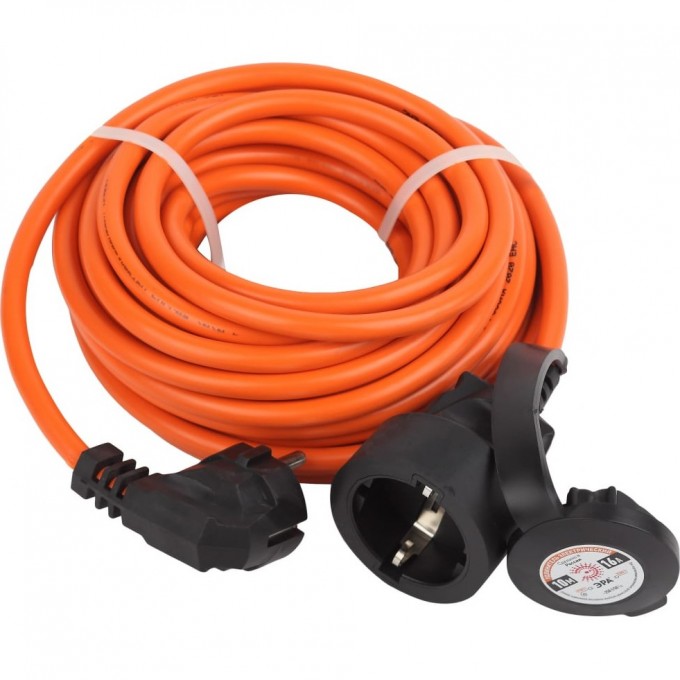 Удлинитель силовой ЭРА UPx-1e-3x1.5-10m в бухте c заземлением 1 розетка 10м ПВС 3х1.5мм2 B0046815 Удлинитель силовой ЭРА UPx-1e-3x1.5-10m в бухте c заземлением 1 розетка 10м ПВС 3х1.5мм2 B0046815