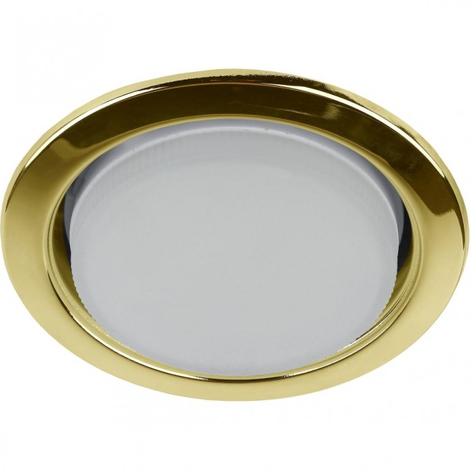 Встраиваемый светильник ЭРА KL35 GD под лампу GX53 (б/к) 220V 15W золото B0041930 Встраиваемый светильник ЭРА KL35 GD под лампу GX53 (б/к) 220V 15W золото B0041930