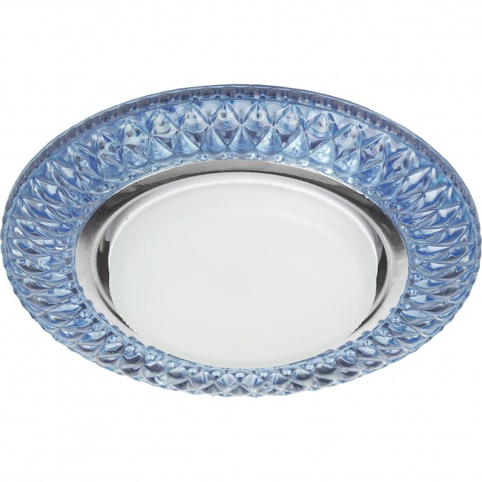 Светильник ЭРА DK LD23 BL1/WH декор cо светодиодной подсветкой Gx53 голубой B0029628 Светильник ЭРА DK LD23 BL1/WH декор cо светодиодной подсветкой Gx53 голубой B0029628